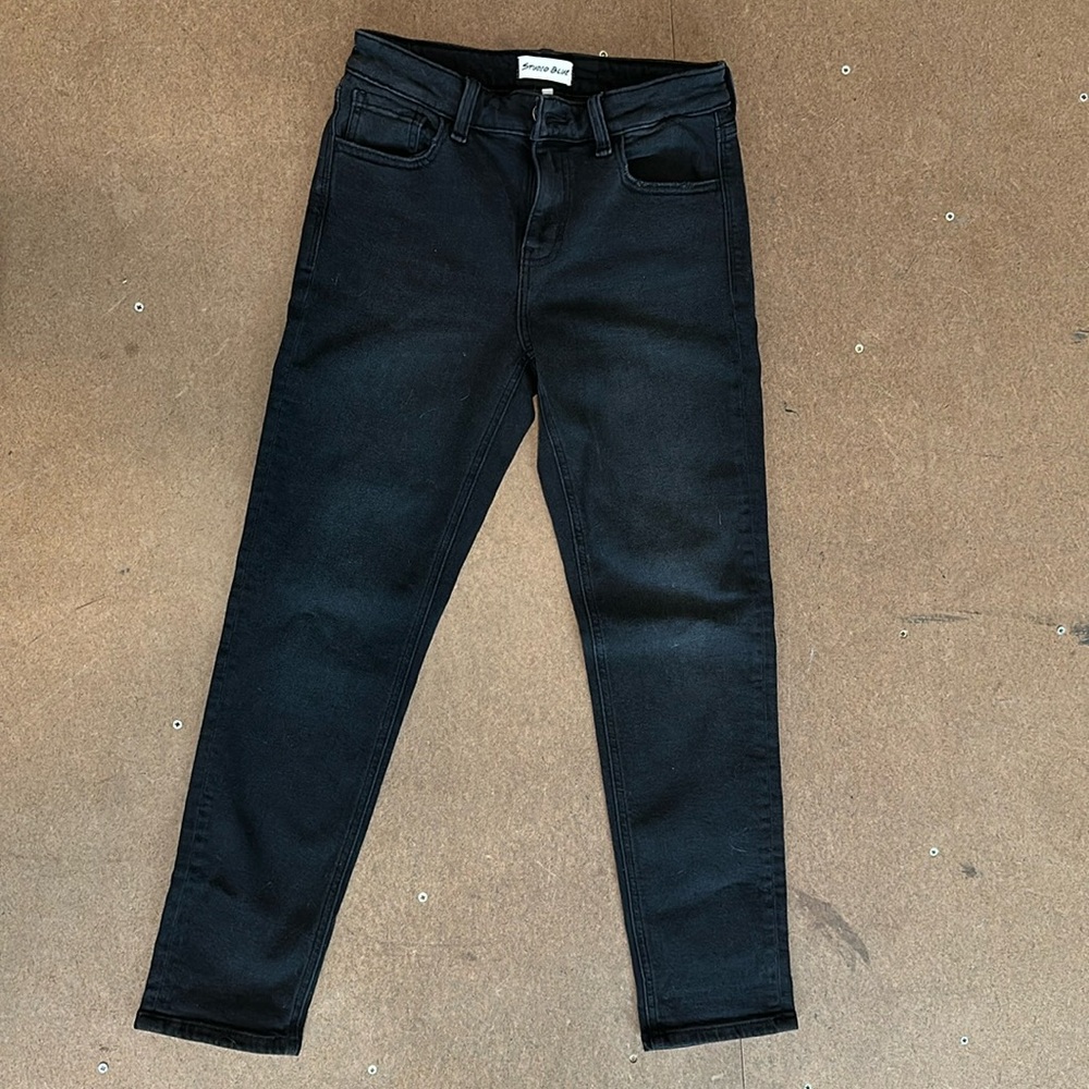 Studio Blue Casey Relaxed Women’s sz 27 black straight leg jeans